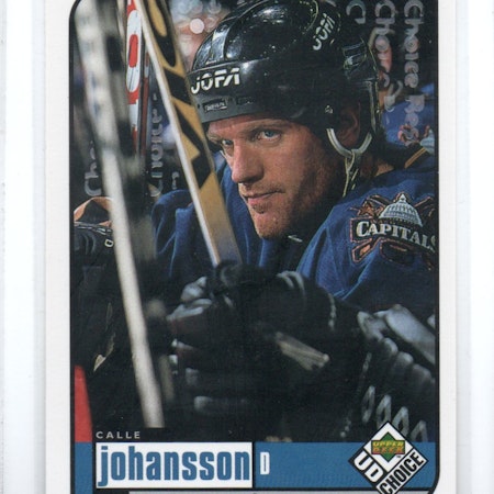 1998-99 UD Choice Reserve #219 Calle Johansson (12-X348-CAPITALS)