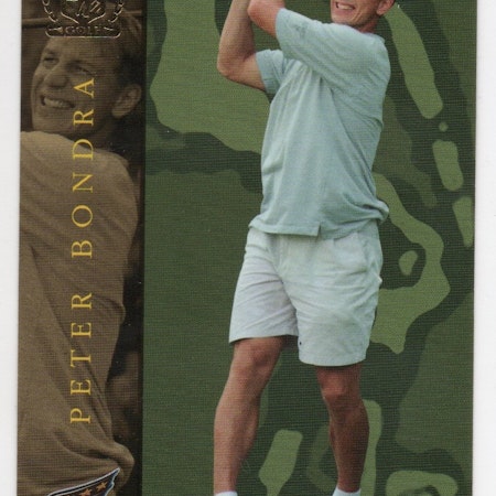 2002-03 BAP Signature Series Golf #GS71 Peter Bondra (10-X363-CAPITALS)