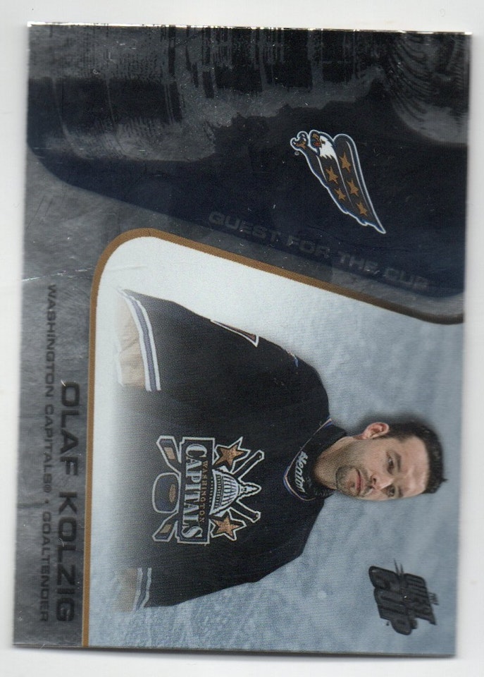 2002-03 Pacific Quest For the Cup #99 Olaf Kolzig (5-X23-CAPITALS)