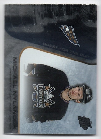 2002-03 Pacific Quest For the Cup #100 Michael Nylander (5-X35-CAPITALS)