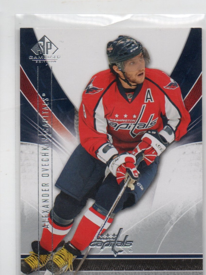 2009-10 SP Game Used #98 Alexander Ovechkin (15-X361-CAPITALS)