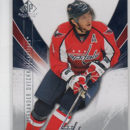 2009-10 SP Game Used #98 Alexander Ovechkin (15-X361-CAPITALS)