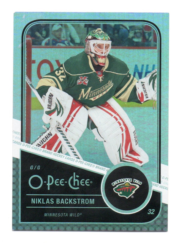 2011-12 O-Pee-Chee Rainbow #311 Niklas Backstrom (15-X364-NHLWILD)