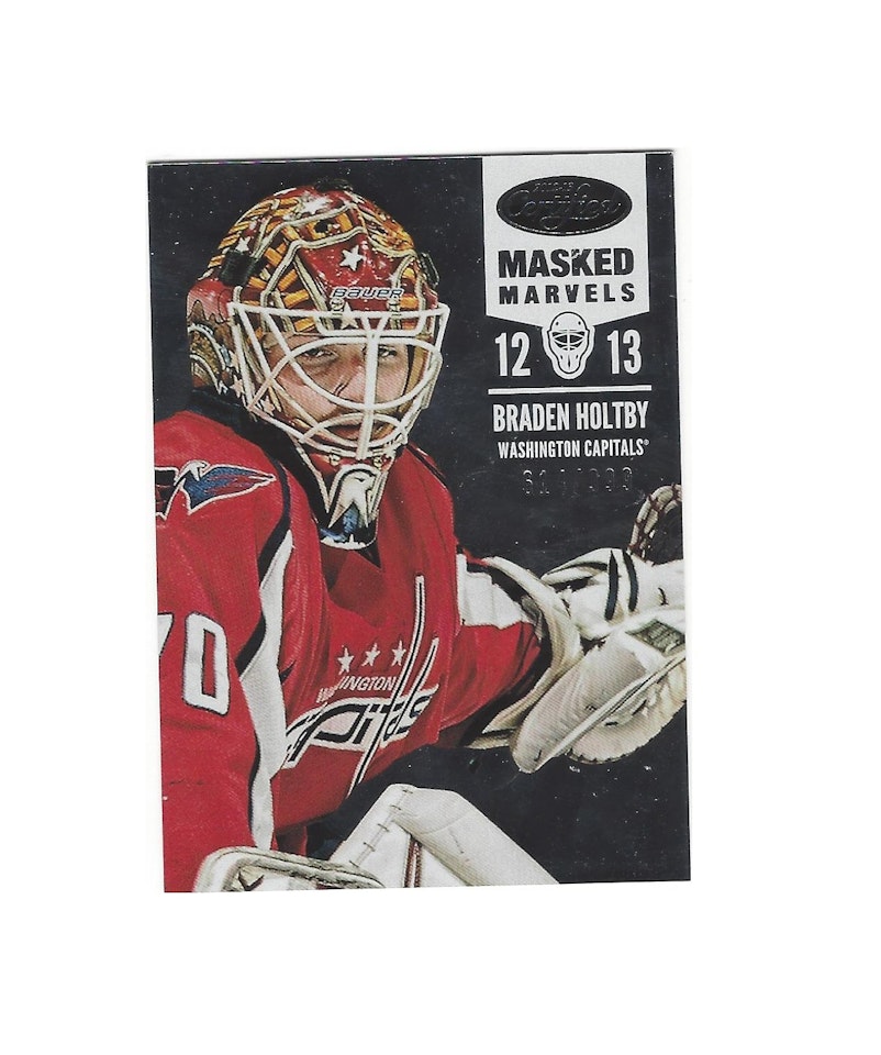 2012-13 Certified #105 Braden Holtby MM (25-X42-CAPITALS)