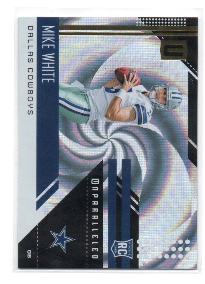 2018 Panini Unparalleled Whirl #244 Mike White (20-389x8-NFLCOWBOYS)