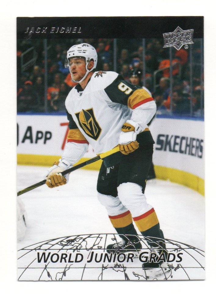 2022-23 Upper Deck World Junior Grads #WG15 Jack Eichel (10-X20-GOLDENKNIGHTS)