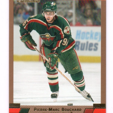 2003-04 Bowman Gold #67 Pierre-Marc Bouchard (15-443x1-NHLWILD)