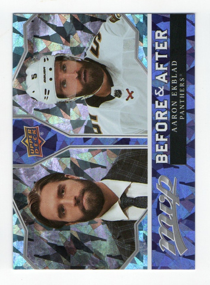 2021-22 Upper Deck MVP Before and After #BA20 Aaron Ekblad (10-X359-NHLPANTHERS)