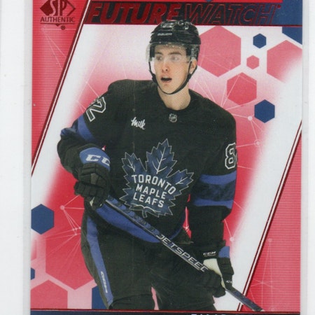 2022-23 SP Authentic Limited Red #182 Filip Kral FW (15-X345-MAPLE LEAFS)