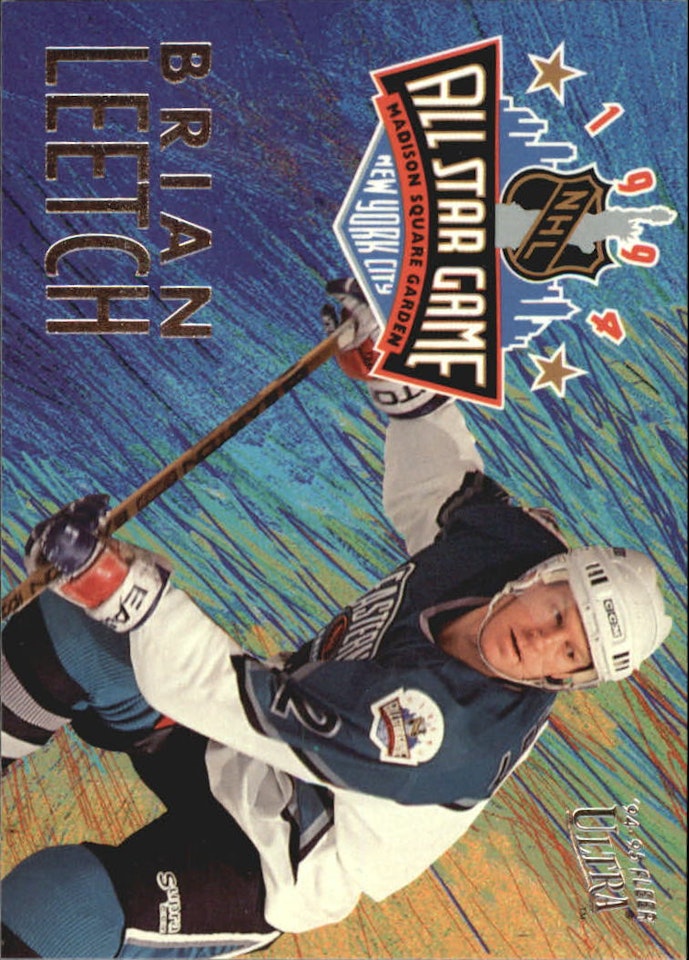 1994-95 Ultra All-Stars #2 Brian Leetch (10-X56-RANGERS)