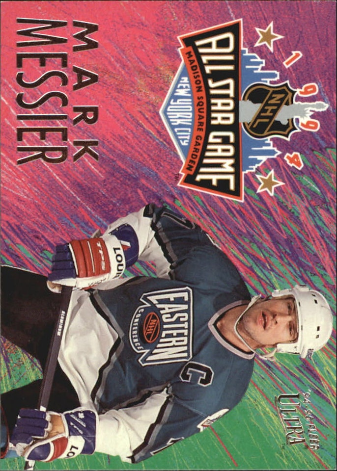 1994-95 Ultra All-Stars #4 Mark Messier (10-X68-RANGERS)