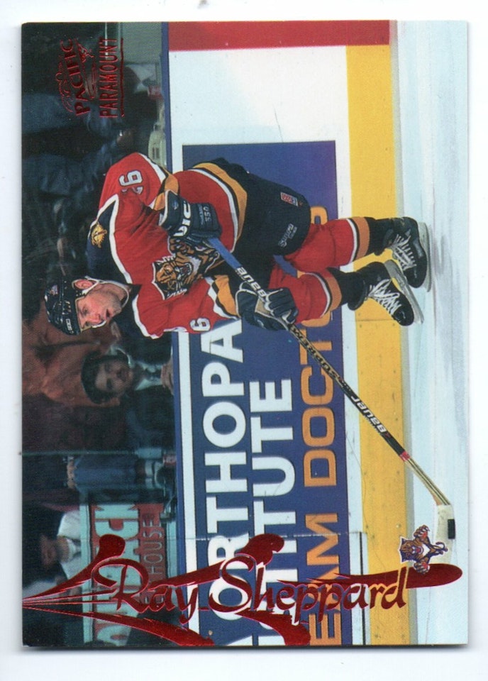 1997-98 Paramount Red #84 Ray Sheppard (10-X257-NHLPANTHERS)