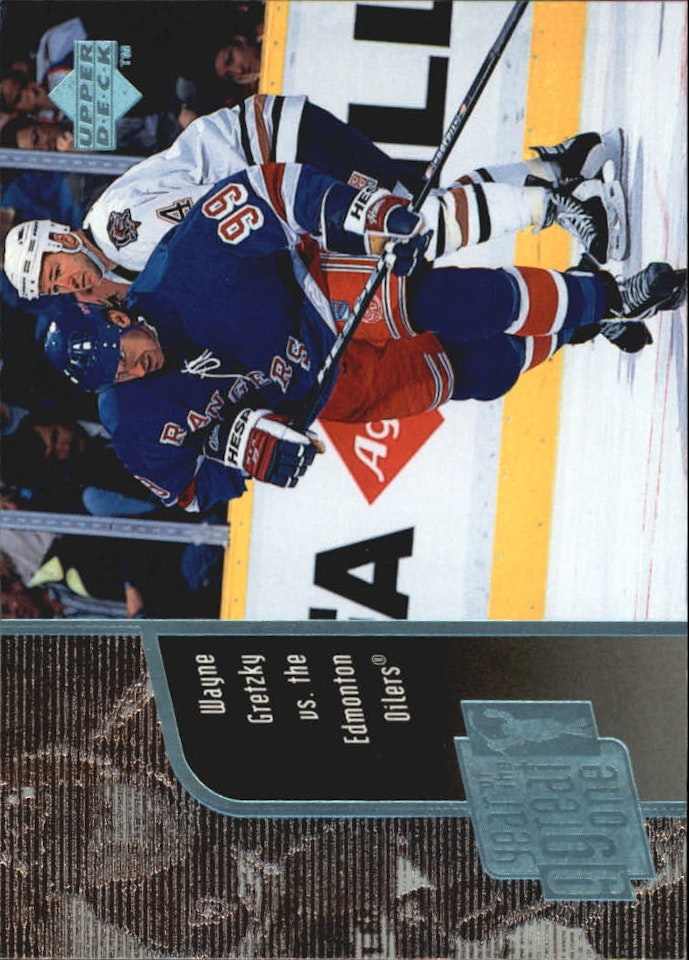 1998-99 Upper Deck Year of the Great One #GO11 Wayne Gretzky (15-X47-RANGERS)