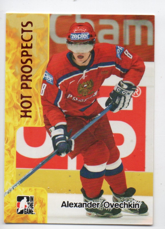 2005-06 ITG Heroes and Prospects #362 Alexander Ovechkin (80-D10-CAPITALS)