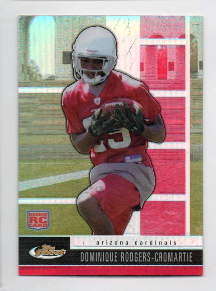 2008 Finest #147 Dominique Rodgers-Cromartie RC (15-X61-NFLCARDINALS)