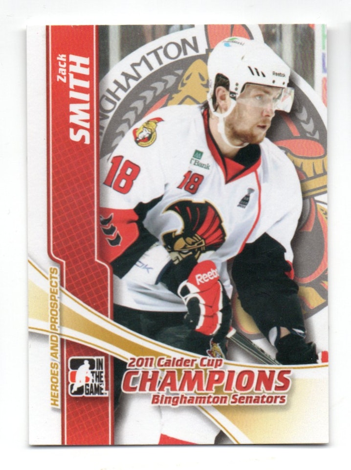 2011-12 ITG Heroes and Prospects Calder Cup Champions #CC06 Zack Smith (10-X265-OTHERS)