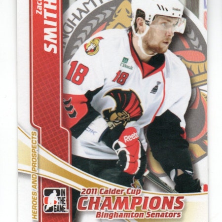 2011-12 ITG Heroes and Prospects Calder Cup Champions #CC06 Zack Smith (10-X265-OTHERS)