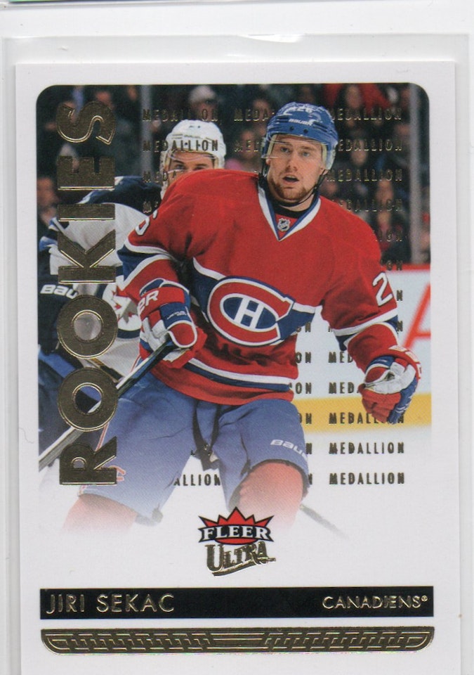 2014-15 Ultra Gold Medallion #RR211 Jiri Sekac (30-X205-CANADIENS)