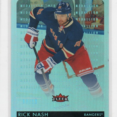 2014-15 Ultra Platinum Medallion #119 Rick Nash (30-X204-RANGERS)