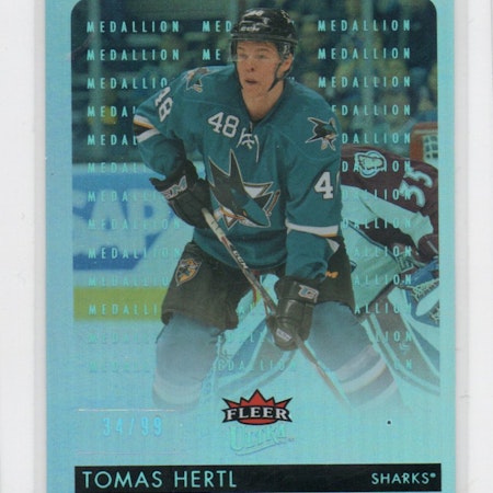 2014-15 Ultra Platinum Medallion #155 Tomas Hertl (50-X203-SHARKS)