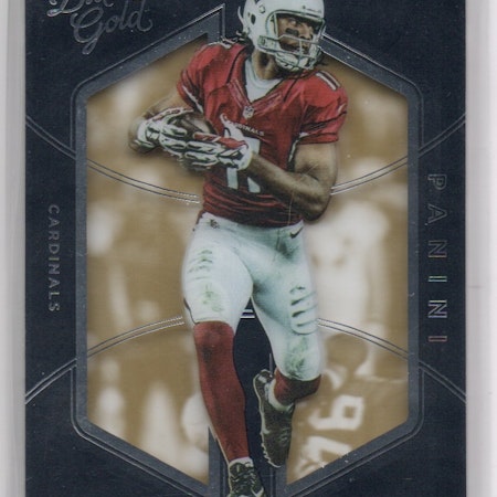 2016 Panini Black Gold White Gold #13 Larry Fitzgerald (60-X258-NFLCARDINALS)