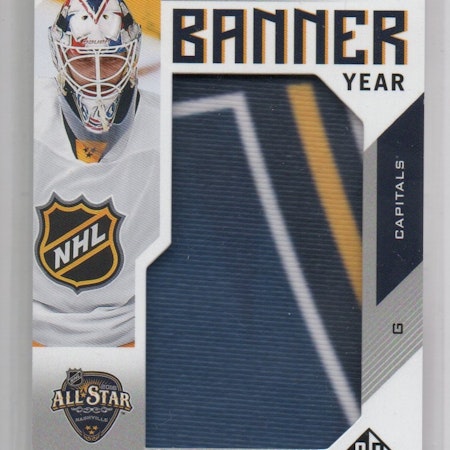 2016-17 SP Game Used Banner Year All Star '16 #BASBH Braden Holtby (50-X206-CAPITALS)