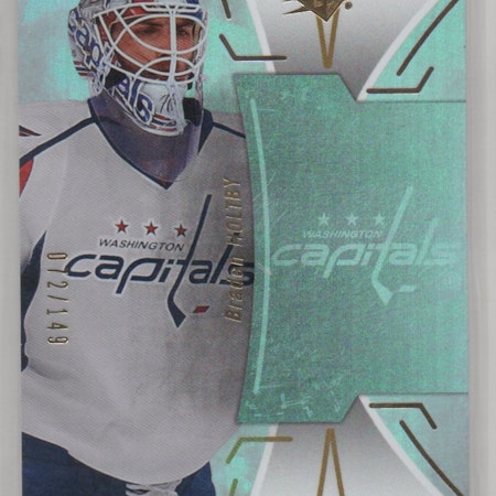 2016-17 SPx #48 Braden Holtby (30-X206-CAPITALS)