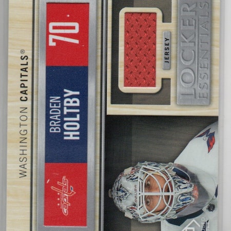 2019-20 SP Game Used Locker Essentials #LEBH Braden Holtby A (40-X265-CAPITALS)