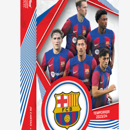 2023-24 Topps FC Barcelona Official Fan Set (Hel Box)