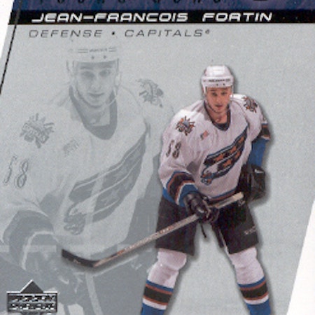 2002-03 Upper Deck #225 J-F Fortin YG (15-446x1-CAPITALS)