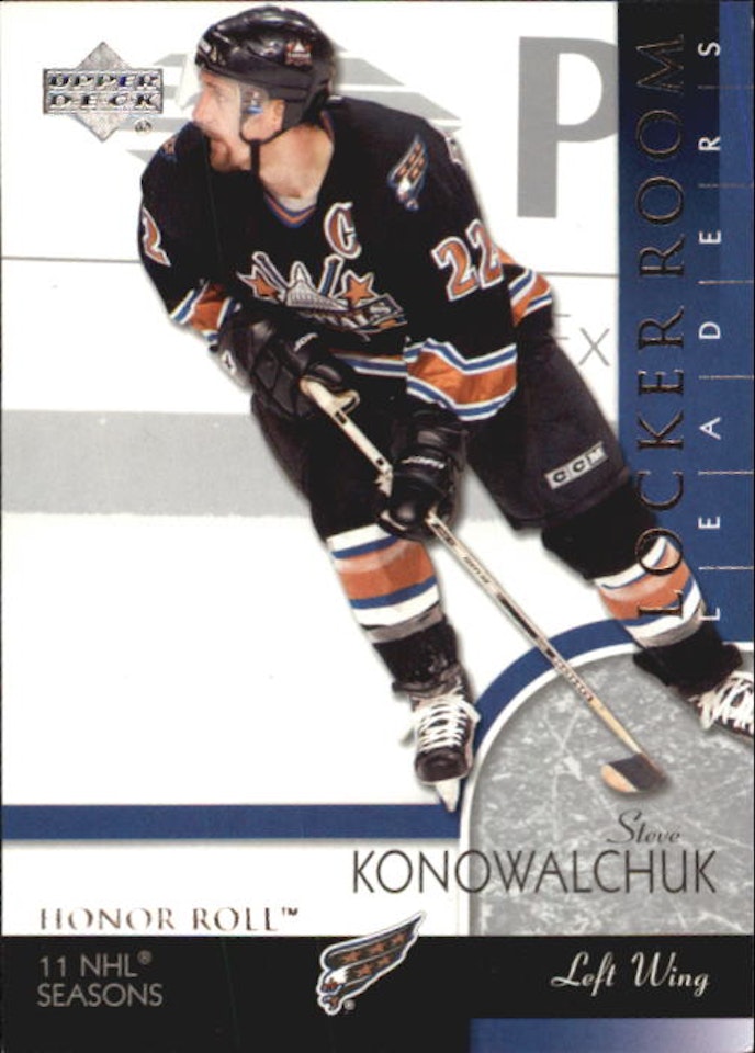 2002-03 Upper Deck Honor Roll #100 Steve Konowalchuk (5-447x6-CAPITALS)