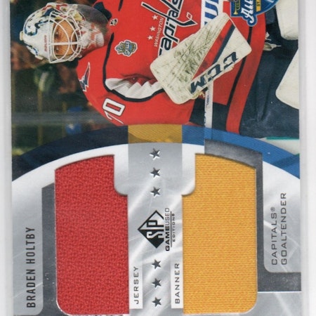 2020-21 SP Game Used '20 NHL All Star Game Banner Jersey #BYJBH Braden Holtby (40-X277-CAPITALS)