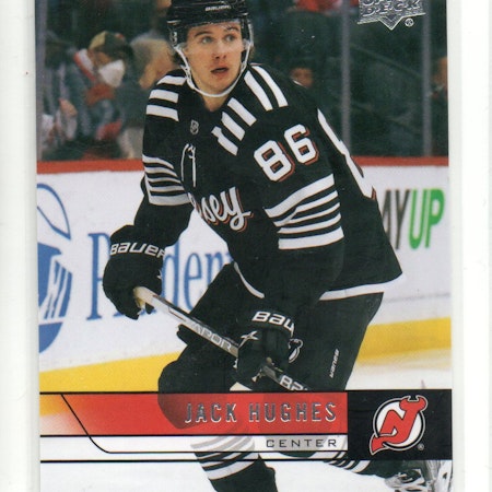 2020-21 Upper Deck '05-06 Upper Deck Tribute #T41 Jack Hughes (15-X197-DEVILS)