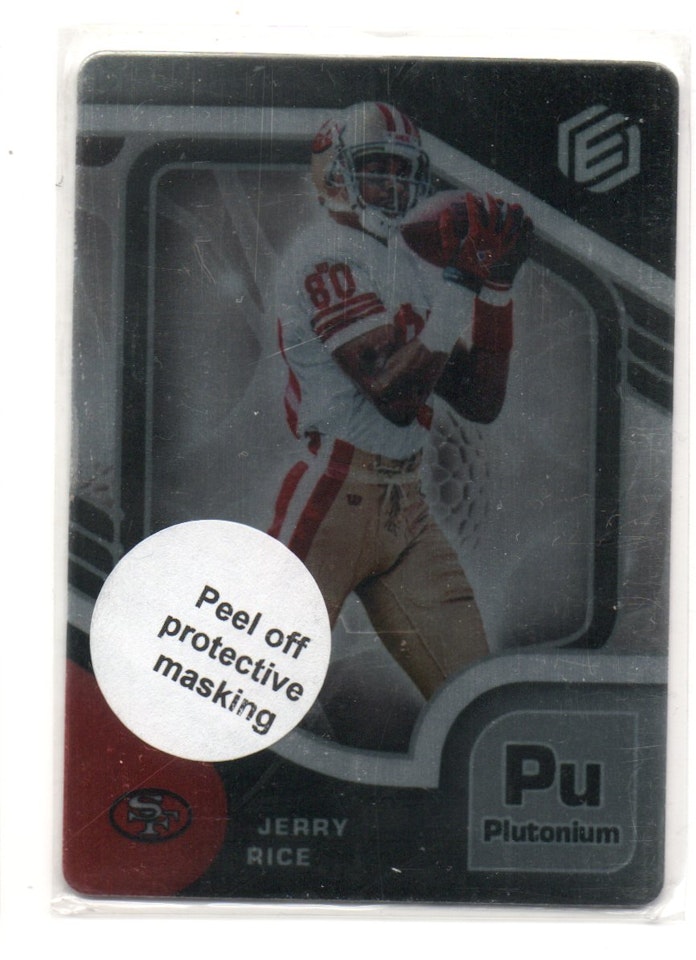 2021 Panini Elements Plutonium #65 Jerry Rice (200-X214-NFL49ERS)