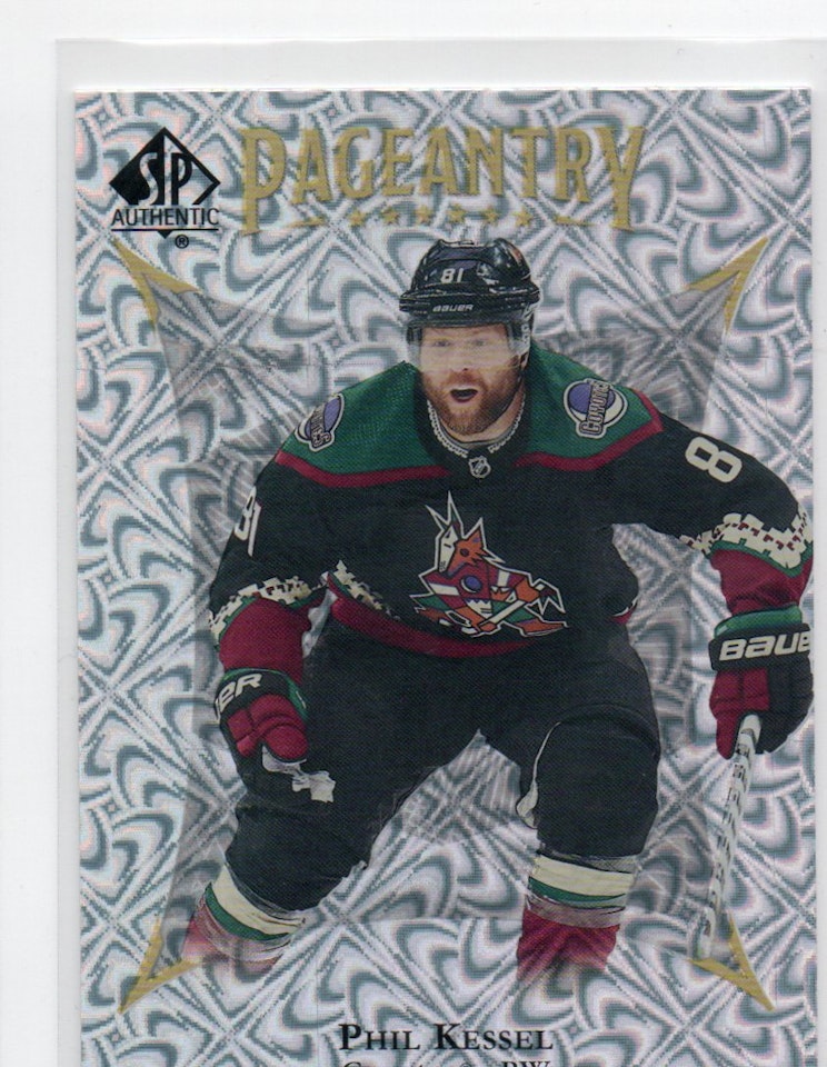 2021-22 SP Authentic Pageantry #P41 Phil Kessel (10-X67-COYOTES)