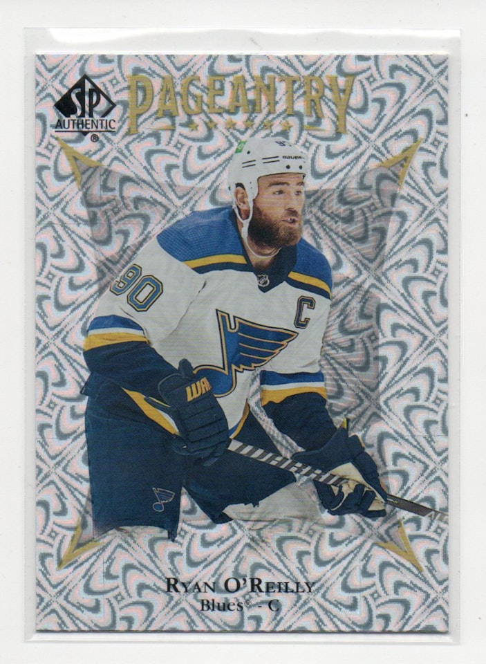 2021-22 SP Authentic Pageantry #P47 Ryan O'Reilly (10-X205-BLUES)