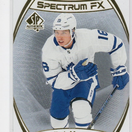 2021-22 SP Authentic Spectrum FX #S38 Mitch Marner (15-X205-MAPLE LEAFS)