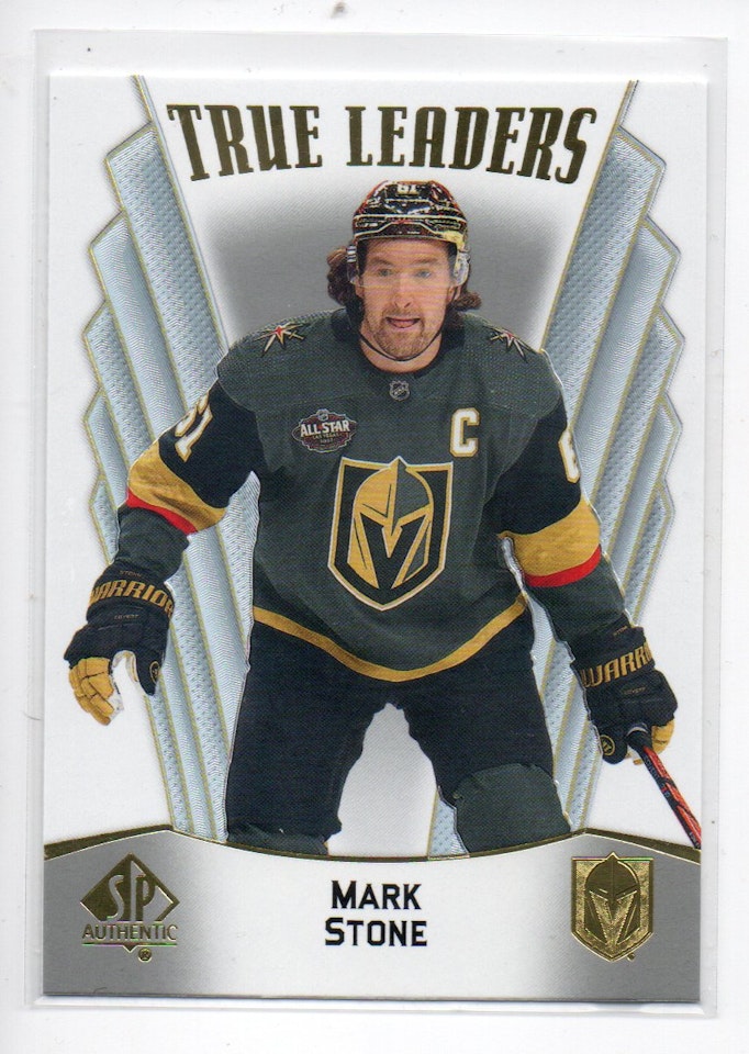 2021-22 SP Authentic True Leaders #TL18 Mark Stone (10-X197-GOLDENKNIGHTS)