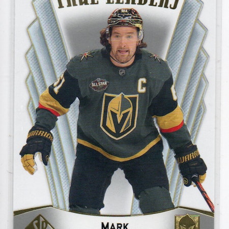 2021-22 SP Authentic True Leaders #TL18 Mark Stone (10-X197-GOLDENKNIGHTS)