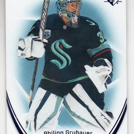 2021-22 SP Blue #93 Philipp Grubauer (10-X62-KRAKEN)