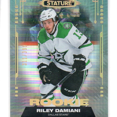 2021-22 Upper Deck Stature #136 Riley Damiani RC (20-X52-NHLSTARS)