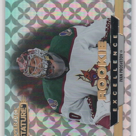2021-22 Upper Deck Stature Rookie Excellence #RE13 Ivan Prosvetov (20-X45-COYOTES)