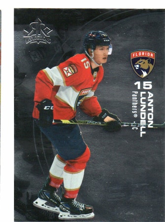2021-22 Upper Deck Triple Dimensions Reflections #18 Anton Lundell (20-X56-NHLPANTHERS)