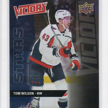 2021-22 Upper Deck Victory Stars #VS31 Tom Wilson (12-X205-CAPITALS)