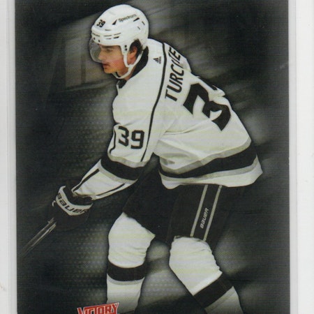 2021-22 Victory Black Rookies #V28 Alex Turcotte (50-X193-NHLKINGS)