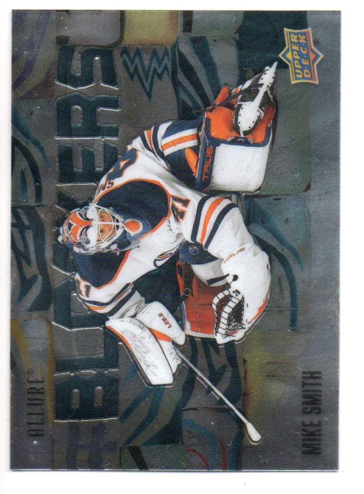 2022-23 Upper Deck Allure Blockers #BL34 Mike Smith (10-X271-OILERS)
