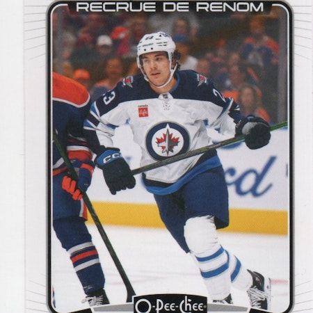 2022-23 O-Pee-Chee #587 Michael Eyssimont RC (10-X162-NHLJETS)