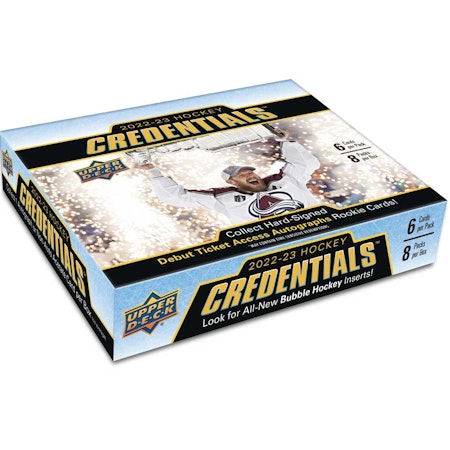 2022-23 Upper Deck Credentials (Hobby Box)