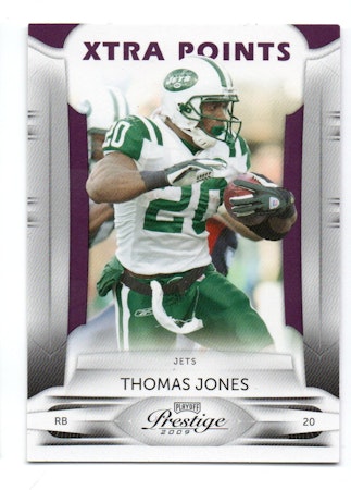 2009 Playoff Prestige Xtra Points Purple #69 Thomas Jones (20-X164-NFLJETS)