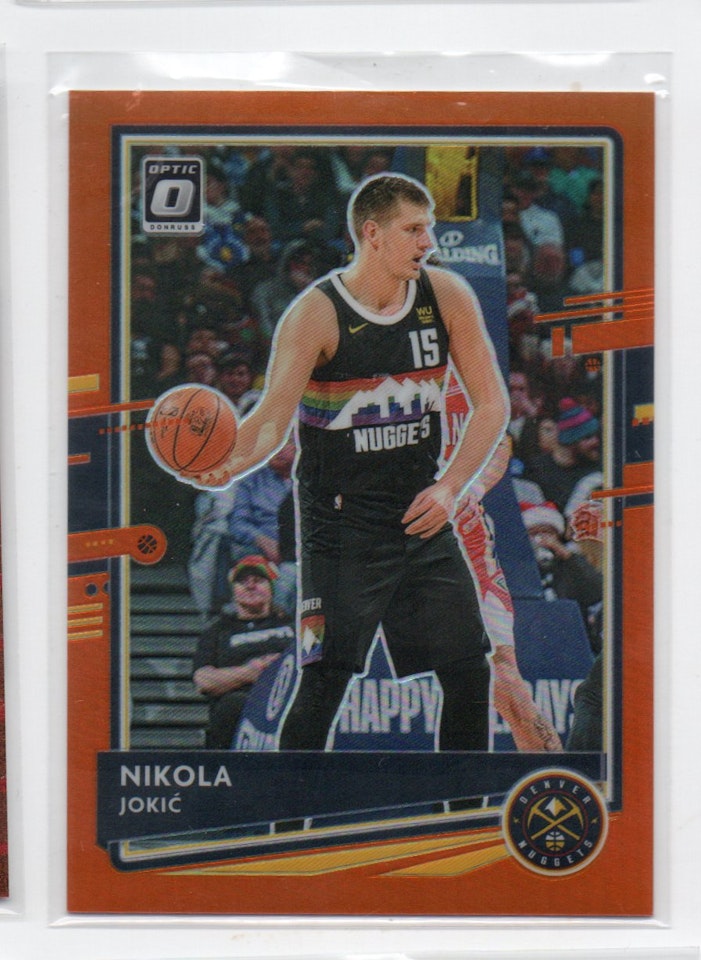 2020-21 Donruss Optic Orange #96 Nikola Jokic (100-X167-NBANUGGETS)